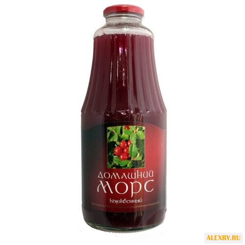 Морс Домашний клюквенный