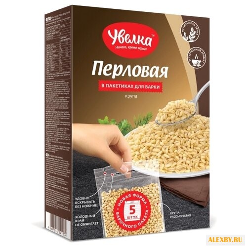 Купить Увелка Крупа перловая 400 г