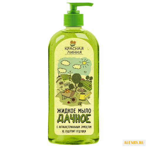 Купить Мыло жидкое Красная линия Дачное