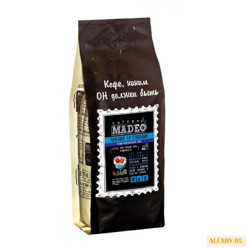 Кофе в зернах Madeo Клубника со