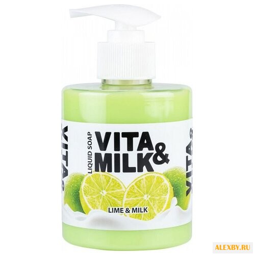 Мыло жидкое Vita & Milk лайм и