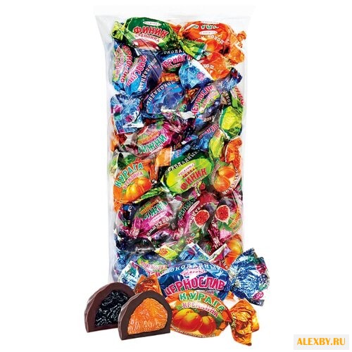 Конфеты Кремлина микс чернослив