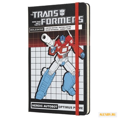Блокнот Moleskine Transformers