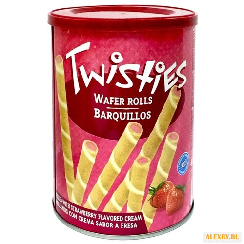 Вафельные трубочки Twisties с