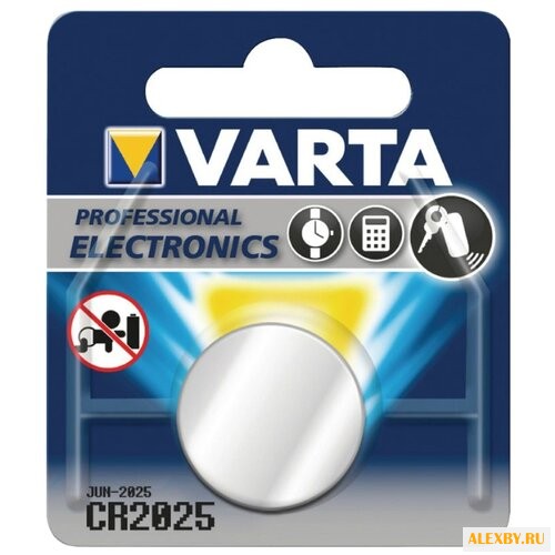 Батарейка CR2025 VARTA CR2025