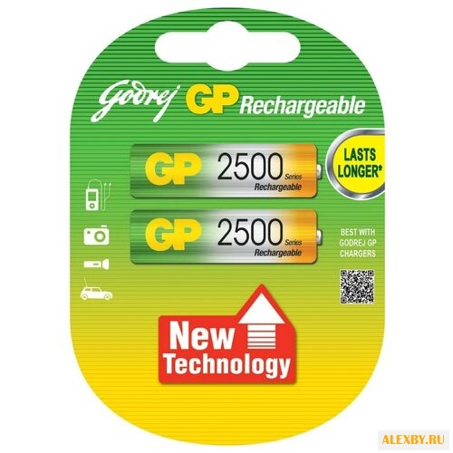 Аккумулятор AA Ni-Mh 2500 мА·ч