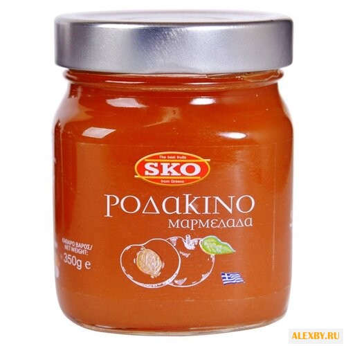 Конфитюр из персиков SKO банка