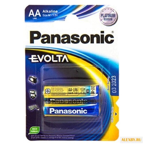 Батарейка AA Panasonic Evolta