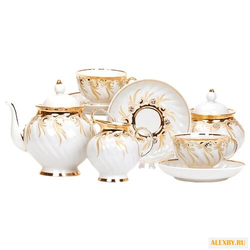 Чайный сервиз Дулёвский фарфор