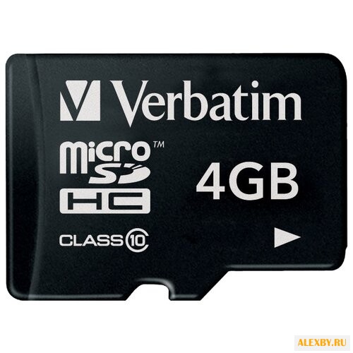 Карта памяти Verbatim microSDHC