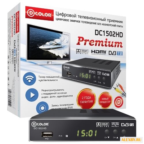 TV-тюнер D-COLOR DC1502HD