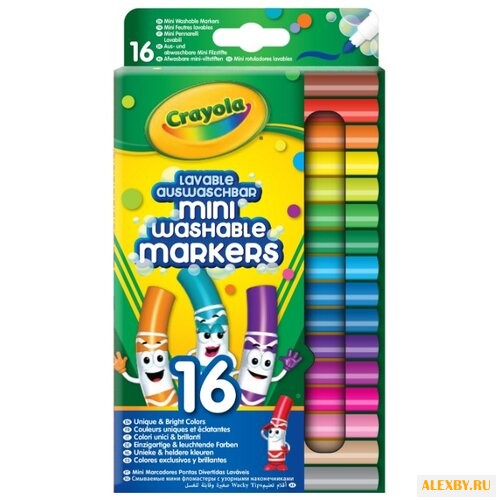 Crayola Мини-фломастеры 16 шт.