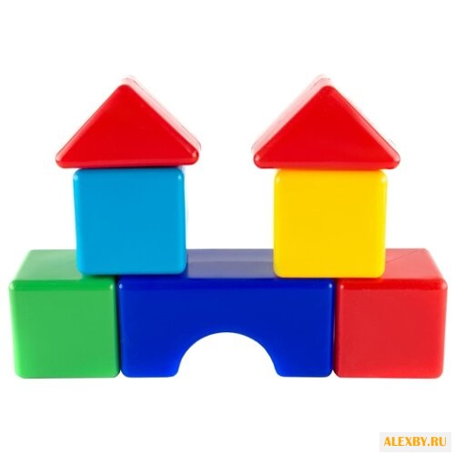 Кубики Пластмастер Стройка 14023