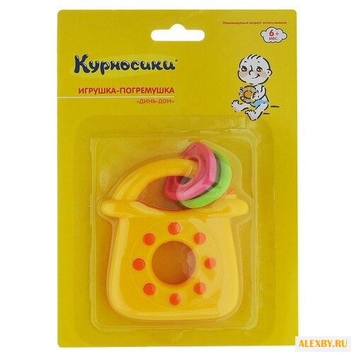 Погремушка Курносики Динь-дон