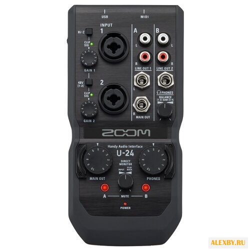 Внешняя звуковая карта Zoom U-24