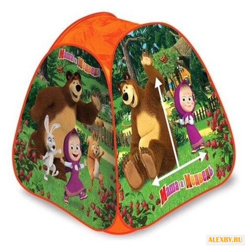 Палатка Играем вместе Маша и