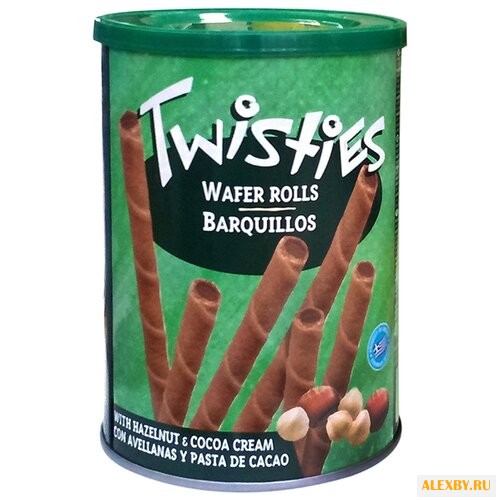 Вафельные трубочки Twisties с