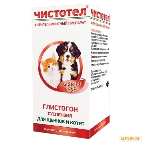 ЧИСТОТЕЛ Глистогон суспензия