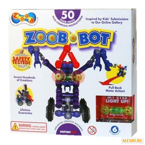Конструктор Zoob 14001 ZOOB-Bot