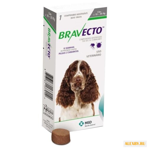 Бравекто MSD Animal Health Для