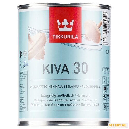 Лак Tikkurila Kiva 30 0.9 л