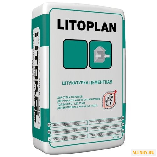 Штукатурка Litokol Litoplan 25 кг