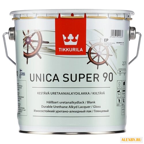 Лак Tikkurila Unica Super 90