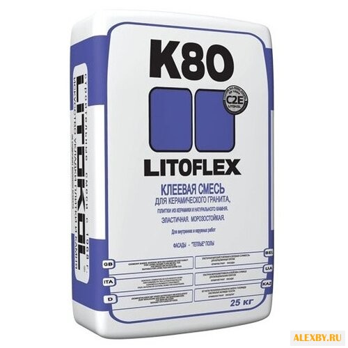 Клей Litokol Litoflex K80 25 кг