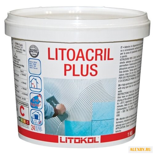 Клей Litokol Litoacril Plus 1 кг
