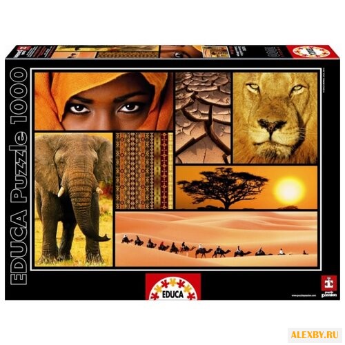 Пазл Educa Цвета Африки 16293