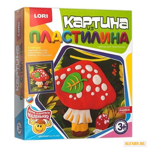 Пластилин LORI Картина из