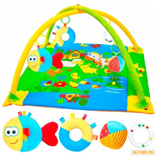 Развивающий коврик Мякиши