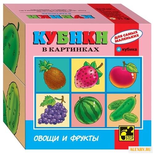 Кубики-пазлы Step puzzle Для