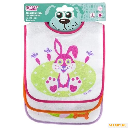 Lubby Слюнявчик на липучке