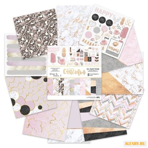 Бумага Арт Узор 30.5x30.5 см 12