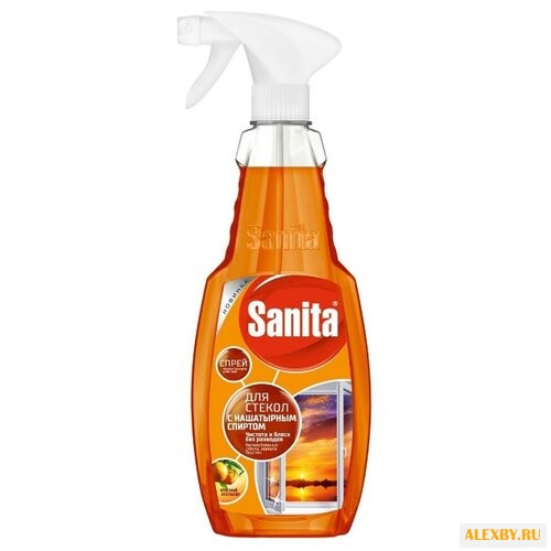 Спрей Sanita для стекол с