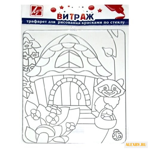 Витраж Луч Енотик 22С1407-08