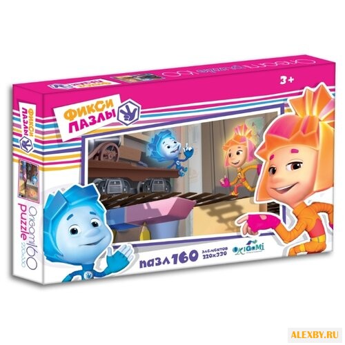 Пазл Origami Фиксики Мост