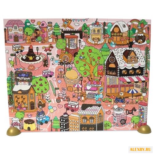 Пазл ГеоДом Сладкая деревня