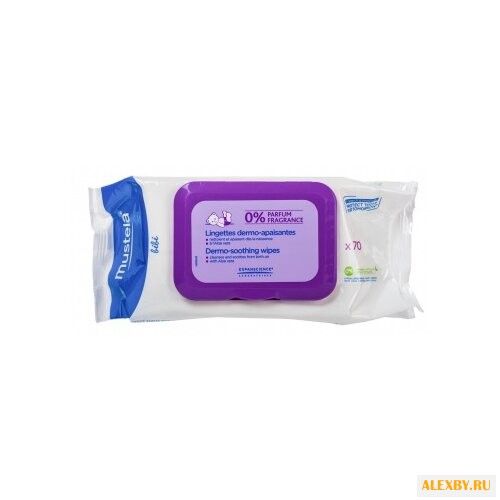 Купить Влажные салфетки Mustela Для