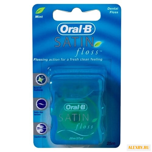 Oral-B зубная нить Satin