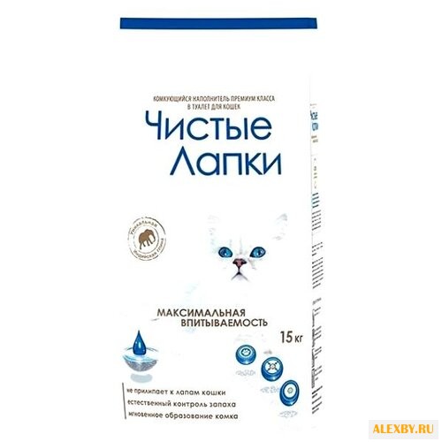 Наполнитель Чистые лапки