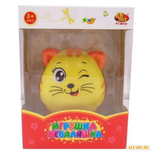 Неваляшка ABtoys Кошка PT-00723