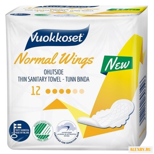 Vuokkoset прокладки Normal Wings