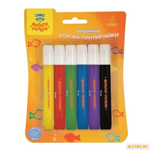 Краски Мульти-Пульти Прилипайки