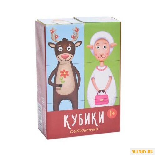 Кубики-пазлы Стеллар Потешные