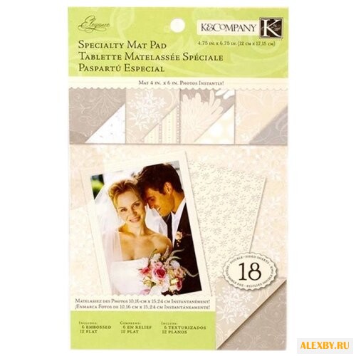 Купить Бумага K&Company 12х17 см 18