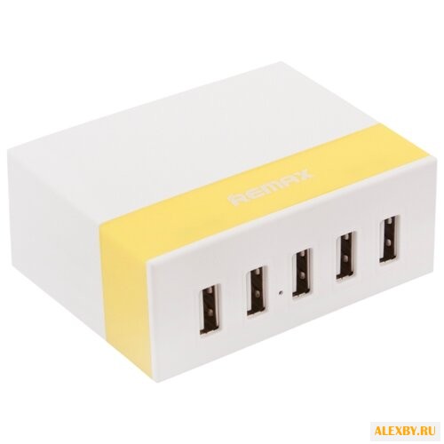 Купить Сетевая зарядка Remax 5 USB 2.4