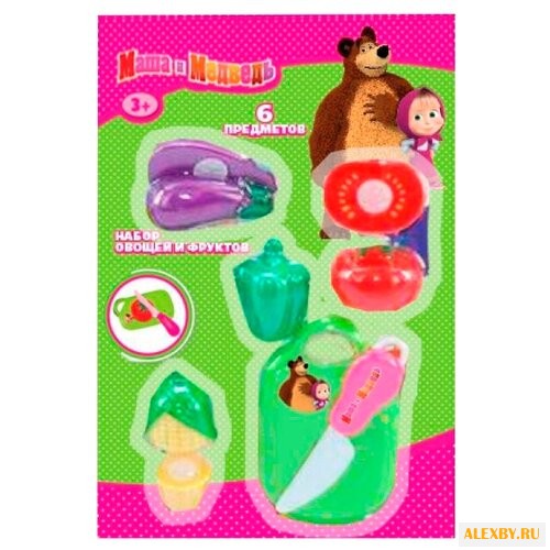 Набор продуктов с посудой