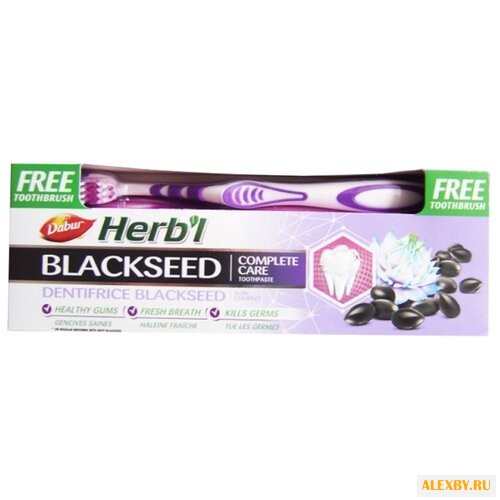 Зубная паста + щетка Dabur